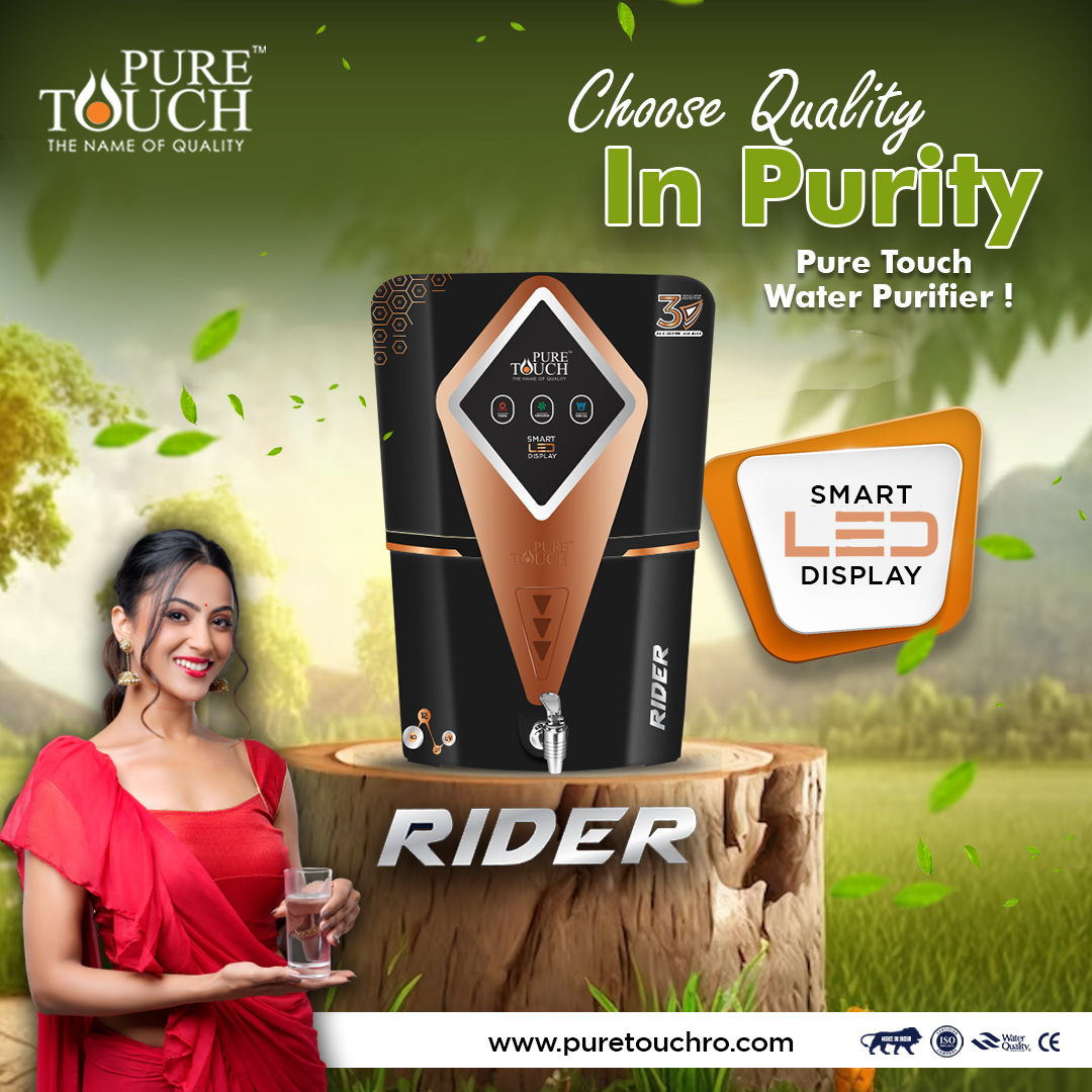PURE TOUCH RIDER, 12 L, RO + UV + UF at Rs 21000/piece in Belgaum